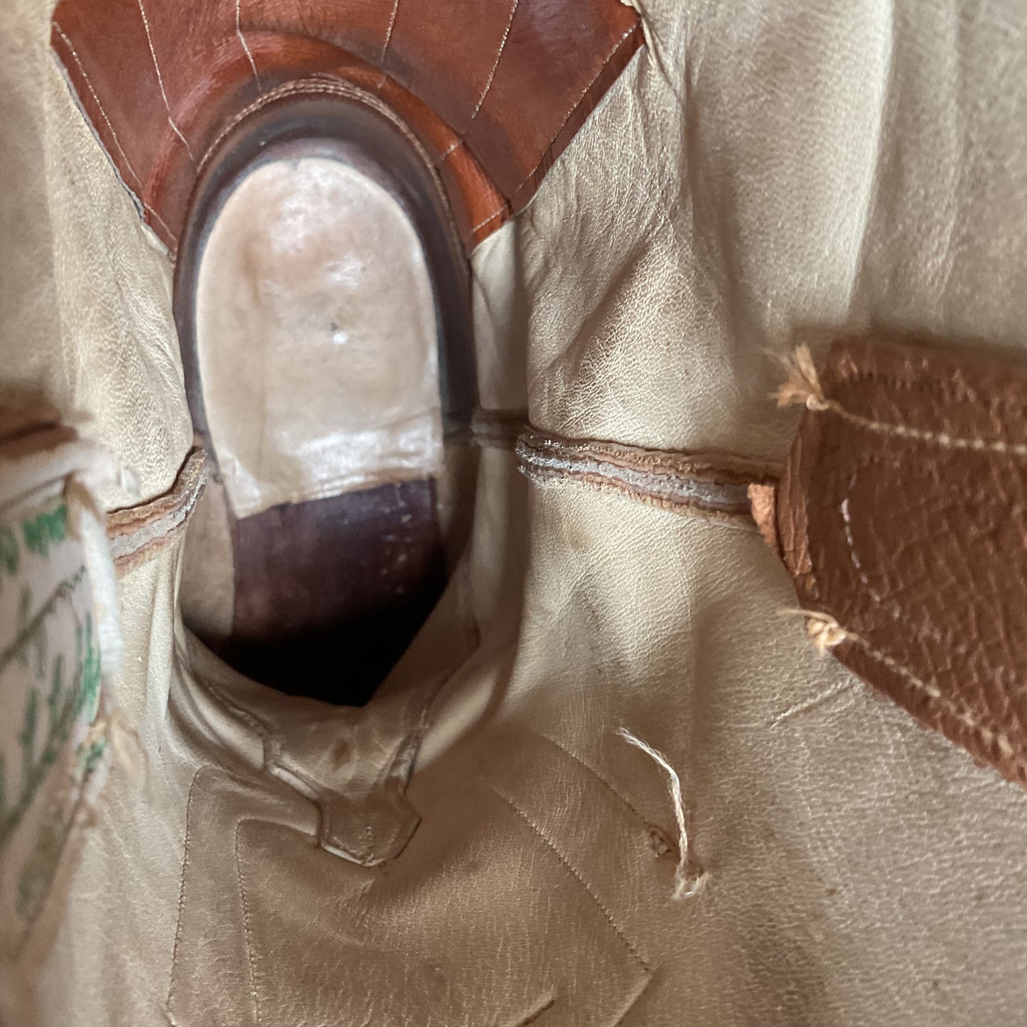 Vintage M.L. Leddy Full Ostrich Quill Cowboy Boots Custom Thrashed