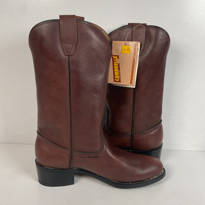 Vintage Georgia Western Work Boots 9.5 Thick Hide USA Made