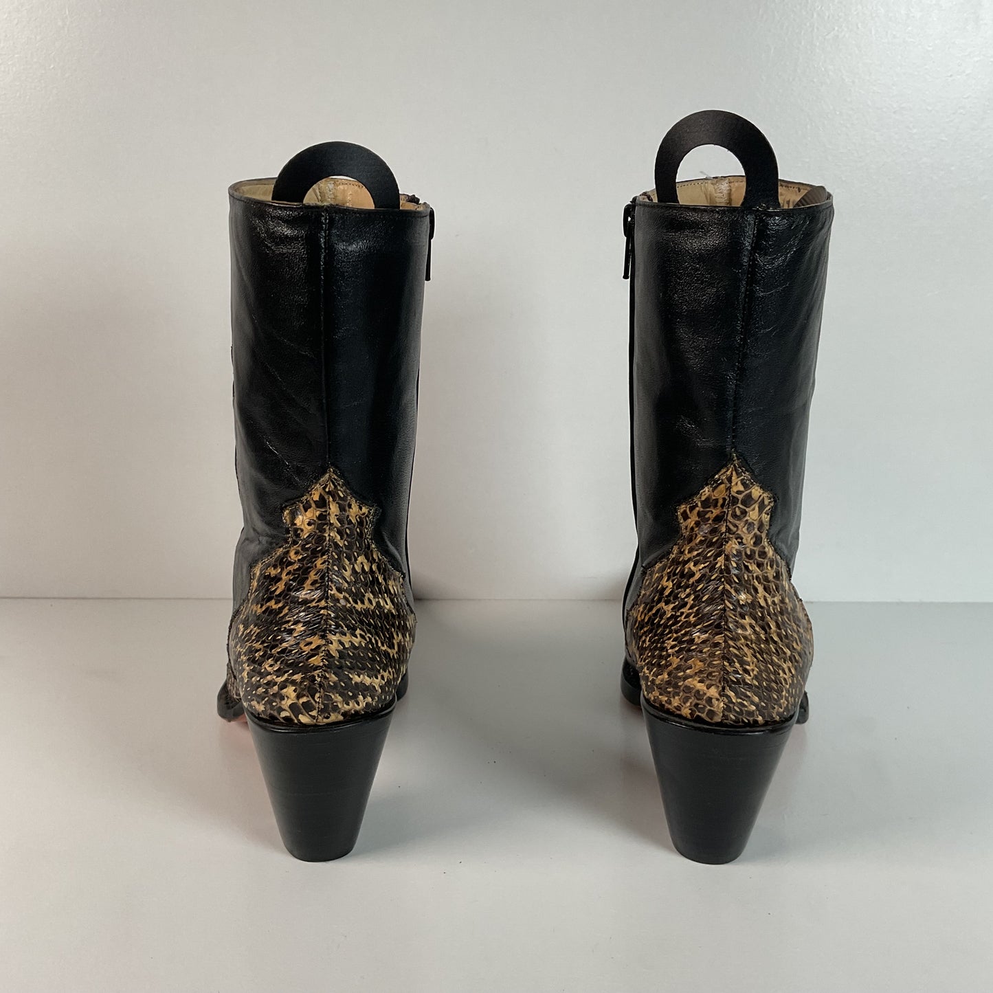 Western Stiletto Boots | Water Snake | Snakeskin | Exotic | Women’s 10