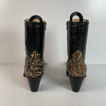 Western Stiletto Boots | Water Snake | Snakeskin | Exotic | Women’s 10