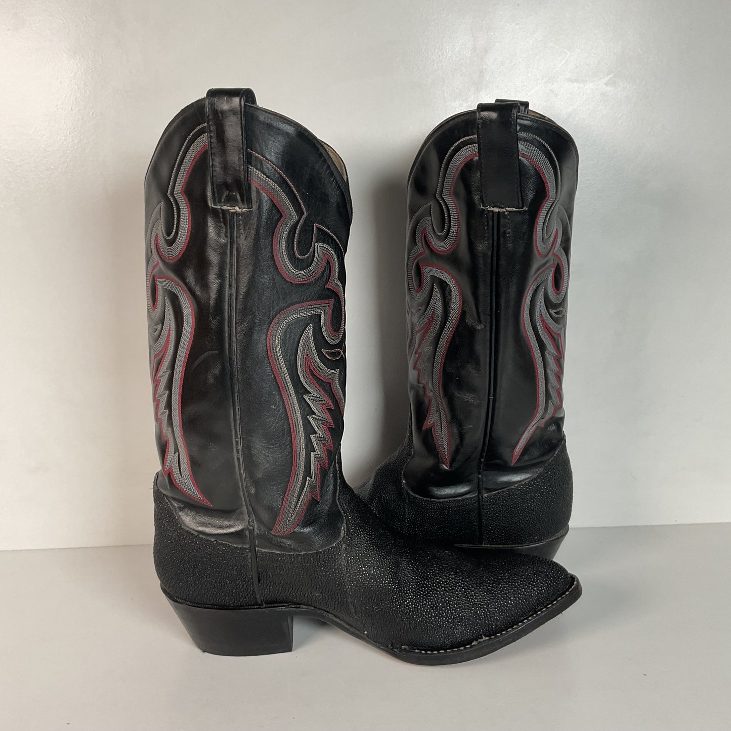 Men’s Exotic Sea Stingray Cowboy Boots 8.5 D