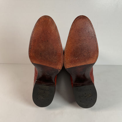 Vintage Tony Lama Teju Lizard Cowboy Boots | Gold Label | Men’s 11 D