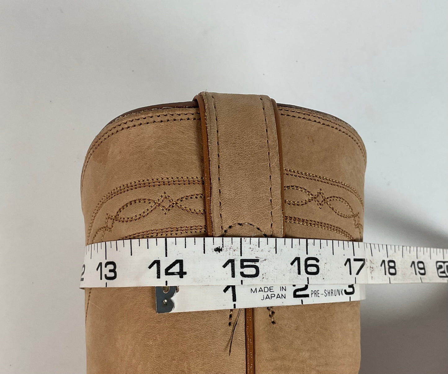 Justin Elk Skin Roper Boots | Tekno Crepe | USA Made | Women’s 7 B