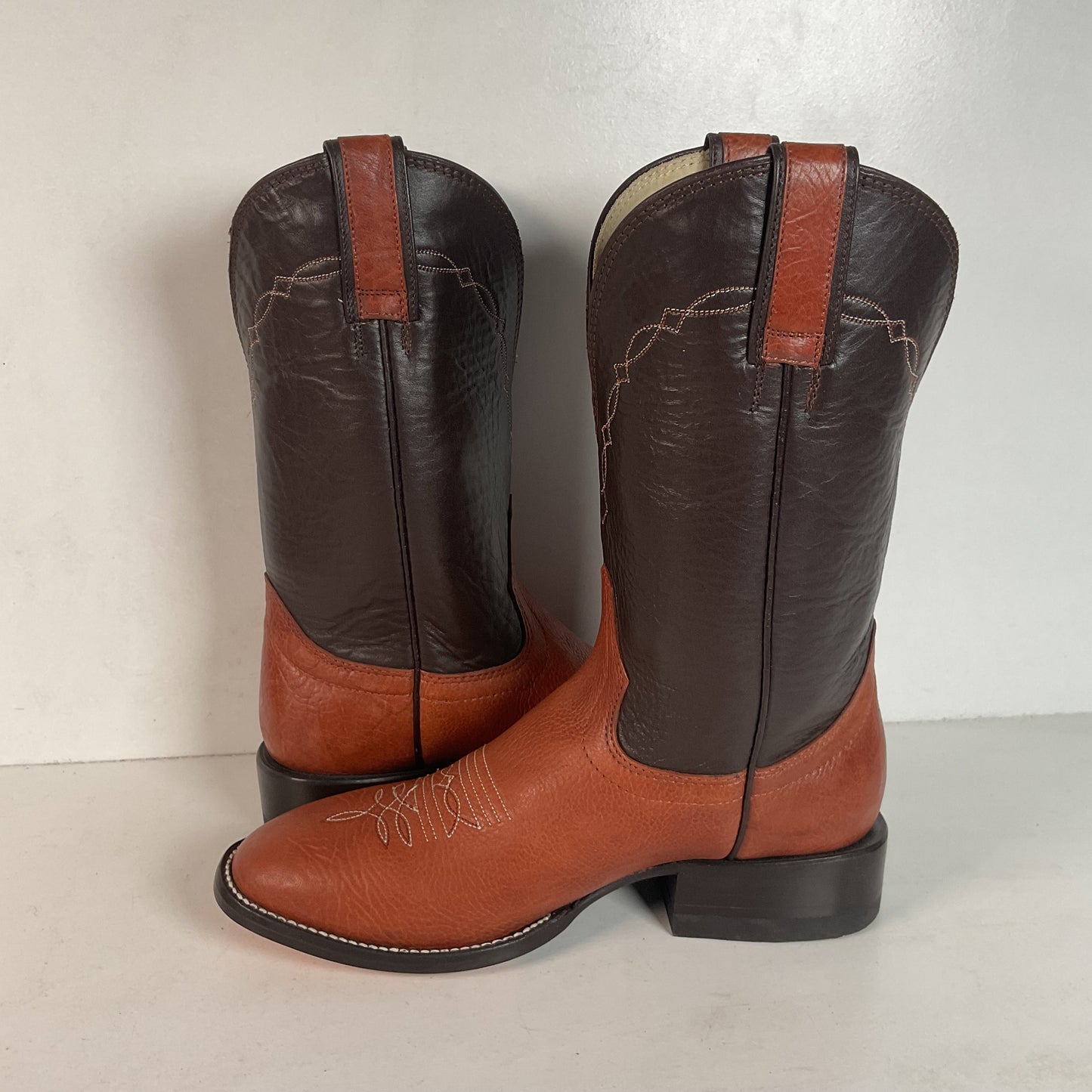 Hondo Spanish Shoulder Roper Boots | Walnut Brown | Men’s 8 D
