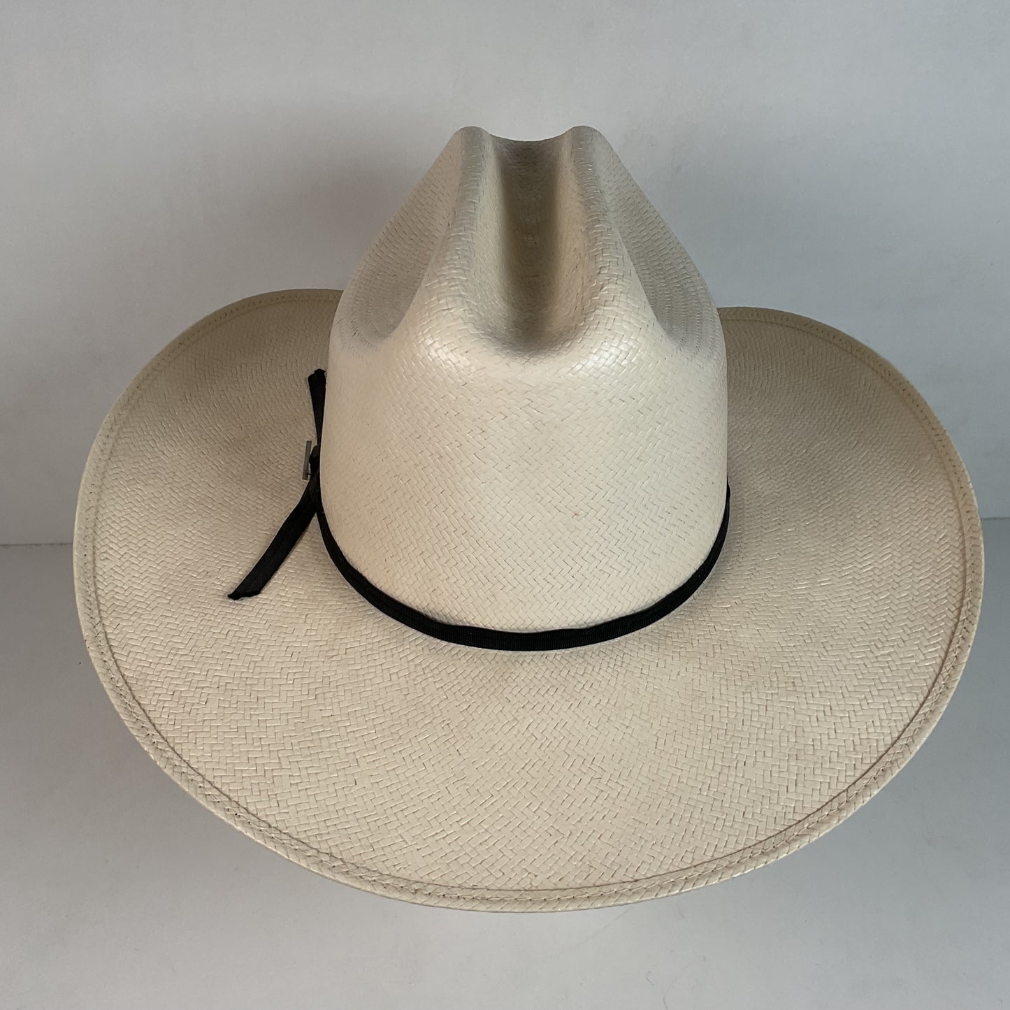 Serratelli Shantug Panama Straw Hat 7 1/4 XXXXXX Western Cowboy