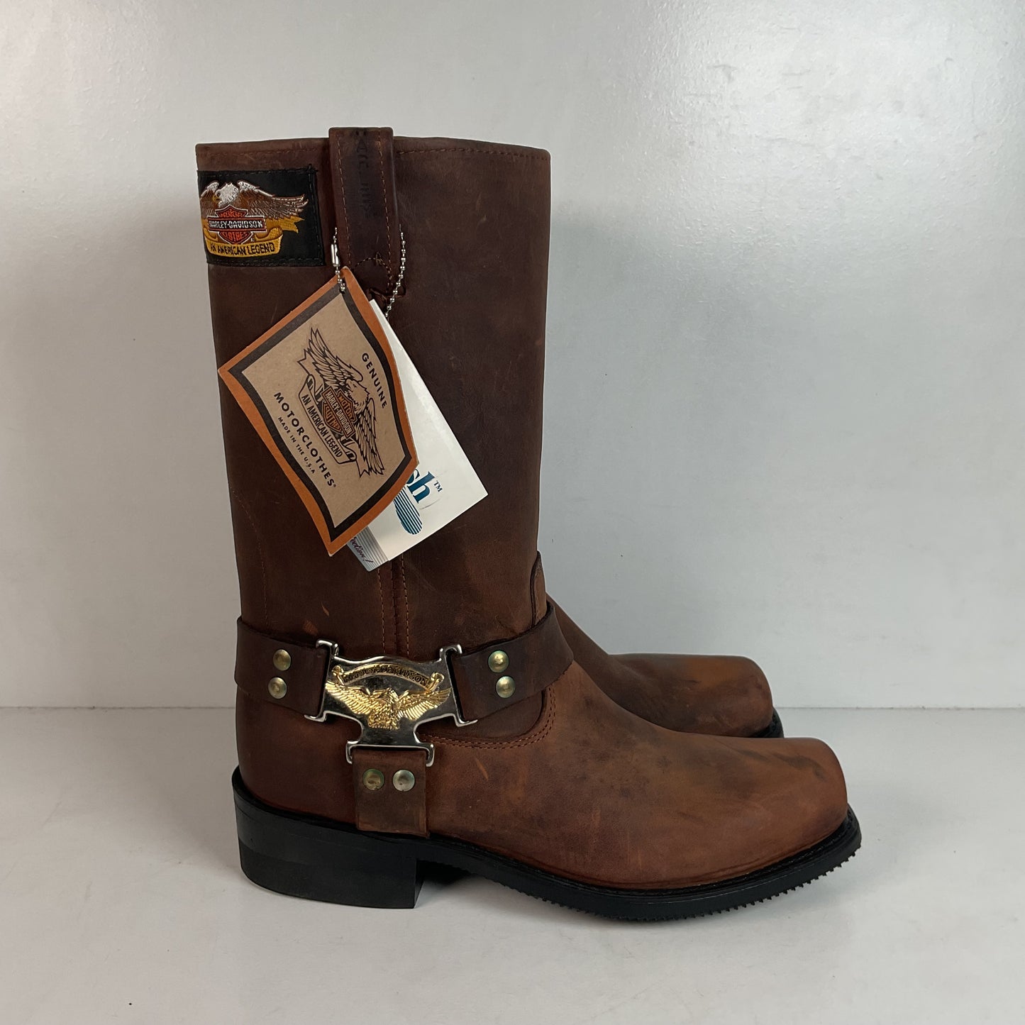 1980s Harley Davidson Men’s Harness Boots 10 M USA Made