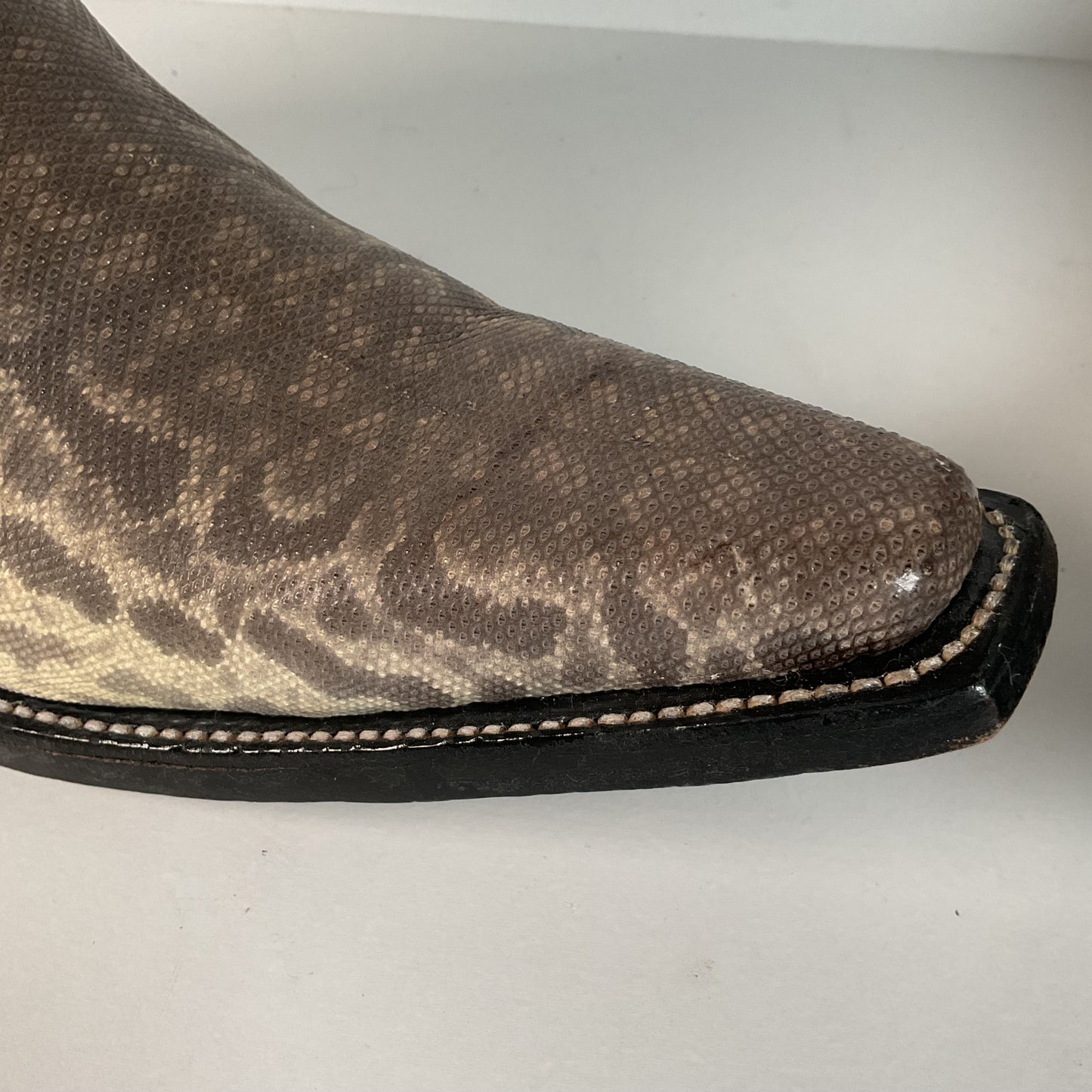 Karung Snakeskin Cowboy Boots | Water Snake | Exotic | Men’s 10.5