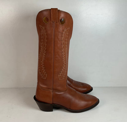 Nocona Tall Buckaroo Cowboy Boots 14.5 EE USA Made