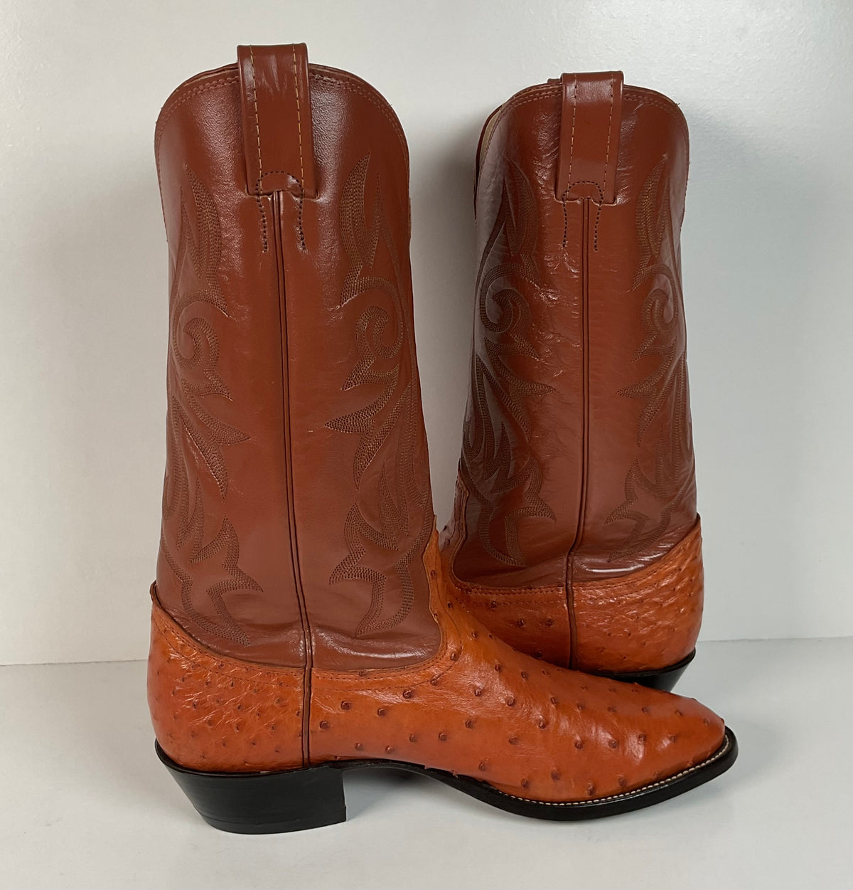 Vintage Nocona Full Quill Ostrich | Exotic | USA Made | Men’s 9 D