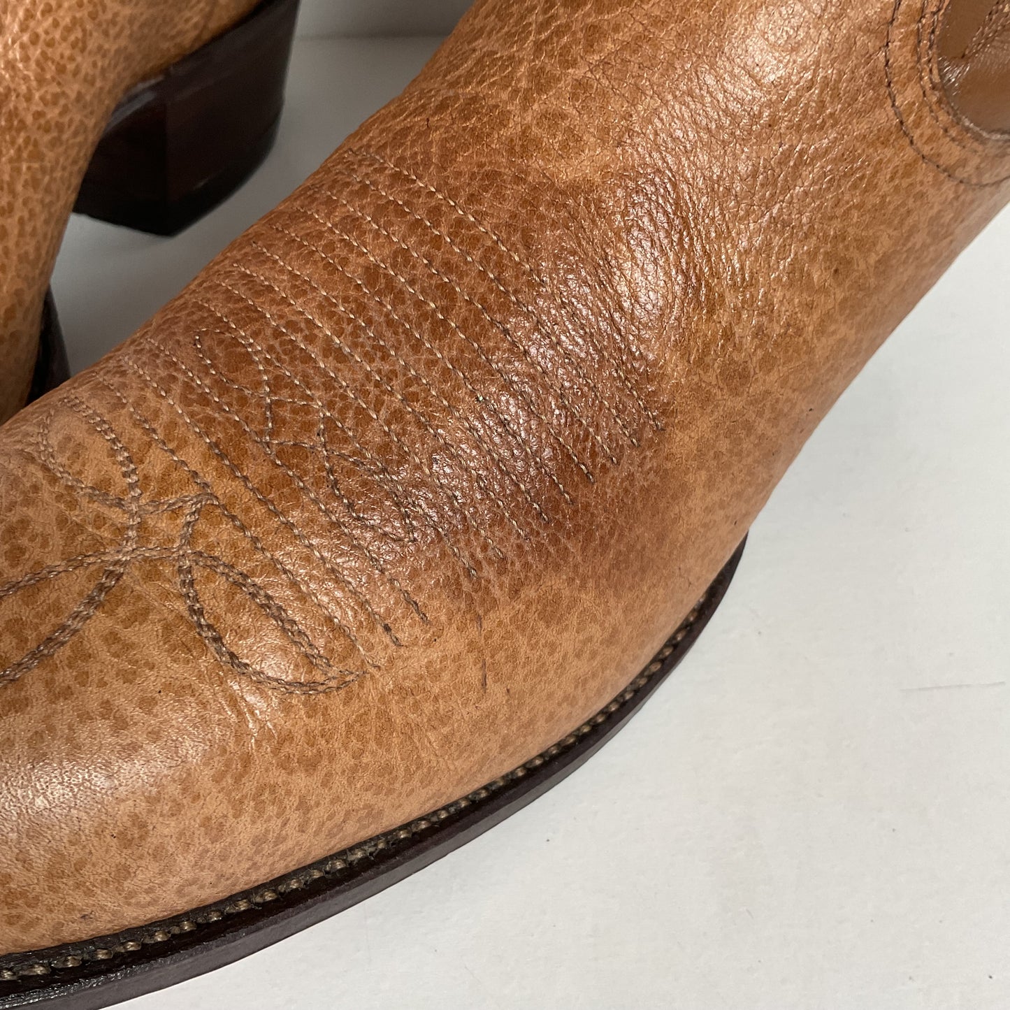 Vintage Tony Lama Cowboy Boots | Bullhide | Gold Label | USA Made | Men’s 9 D