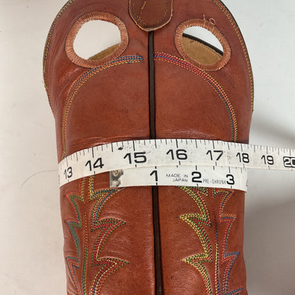 Vintage Tony Lama Buckaroo Boots | Rainbow Stitched | Men’s 8 A | Women’s 9
