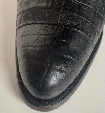 Rivers’ Royal Caiman Belly Cowboy Boots | Exotic | Tooled Inlays | Men’s 9.5