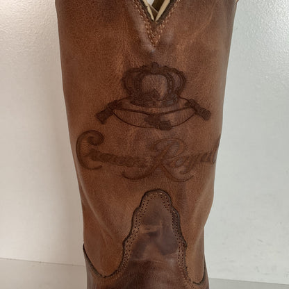 Nocona Cowboy Boots for Crown Royal Whiskey | Custom | USA Made | Men’s 9.5 D
