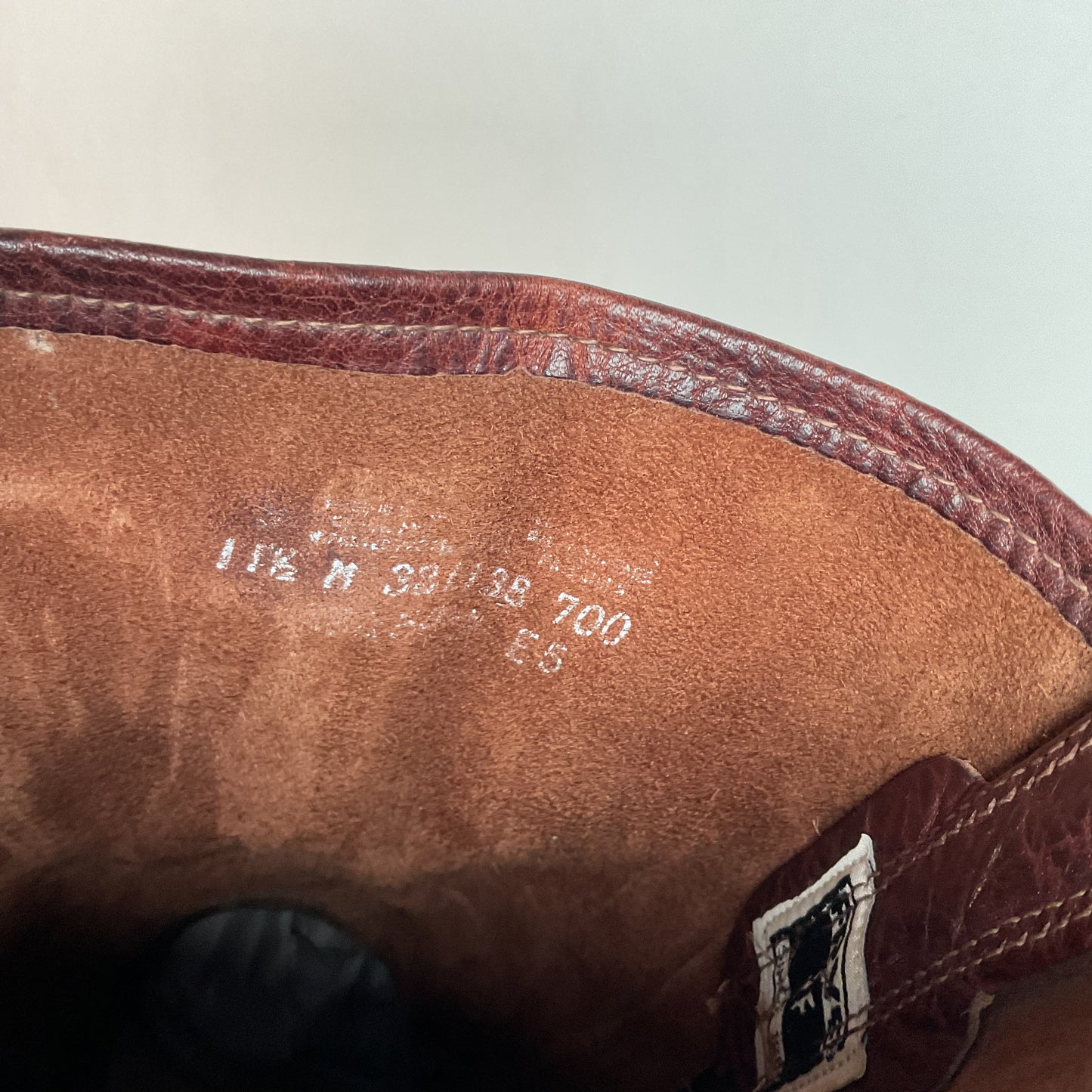 Frye Men’s Belted Harness Boot 11.5 M USA Made Bison Retired