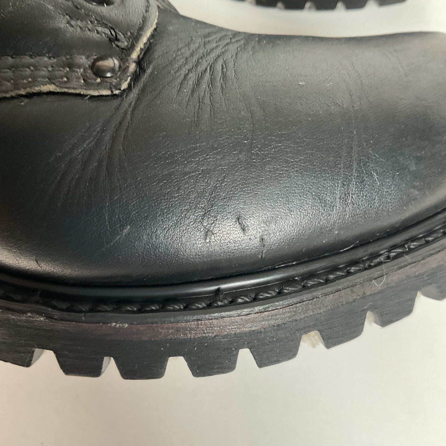 Vintage Carolina Sub Zero Leather Boots 7.5 E Steel Toe Insulated Logger USA