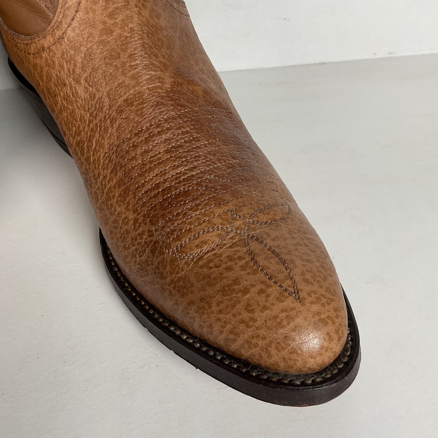 Vintage Tony Lama Cowboy Boots | Bullhide | Gold Label | USA Made | Men’s 9 D