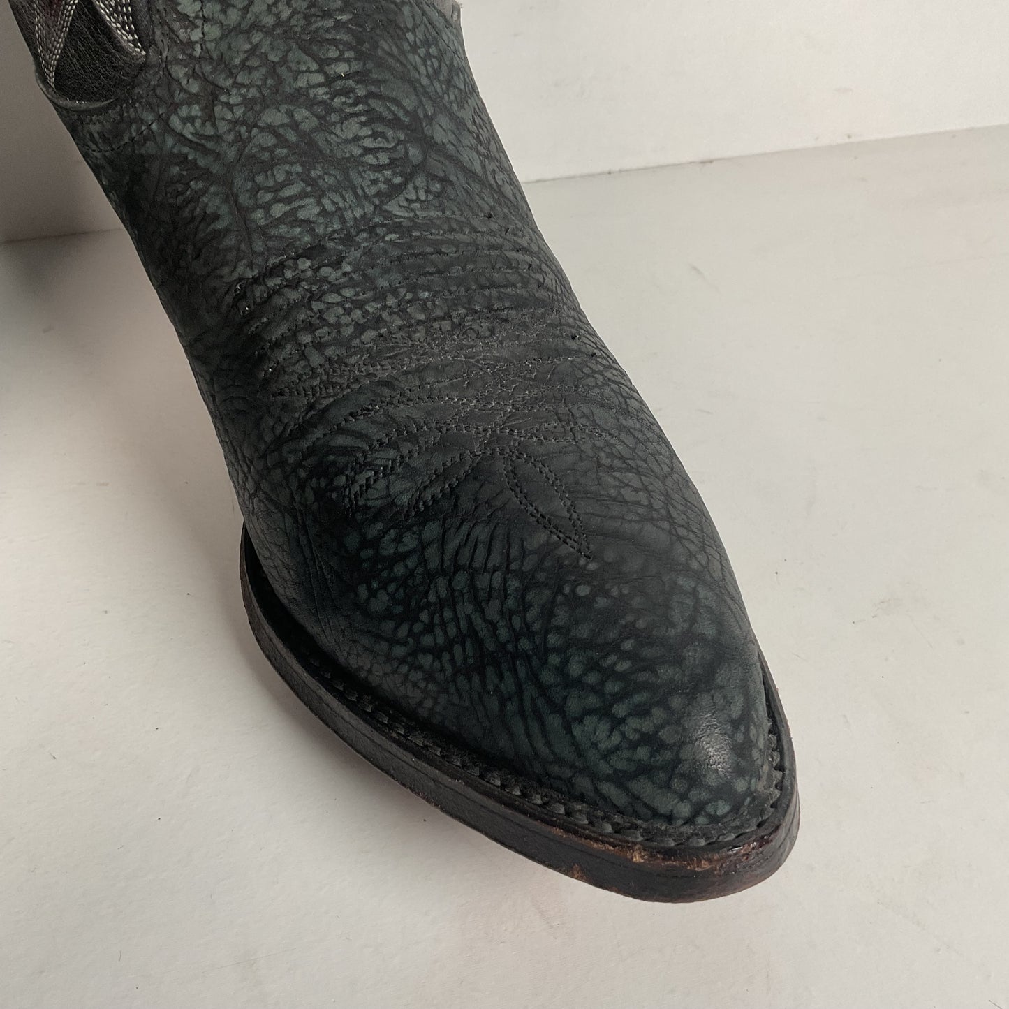 Vintage Dan Post Sueded Shoulder Cowboy Boots | USA Made | Men’s 8 D
