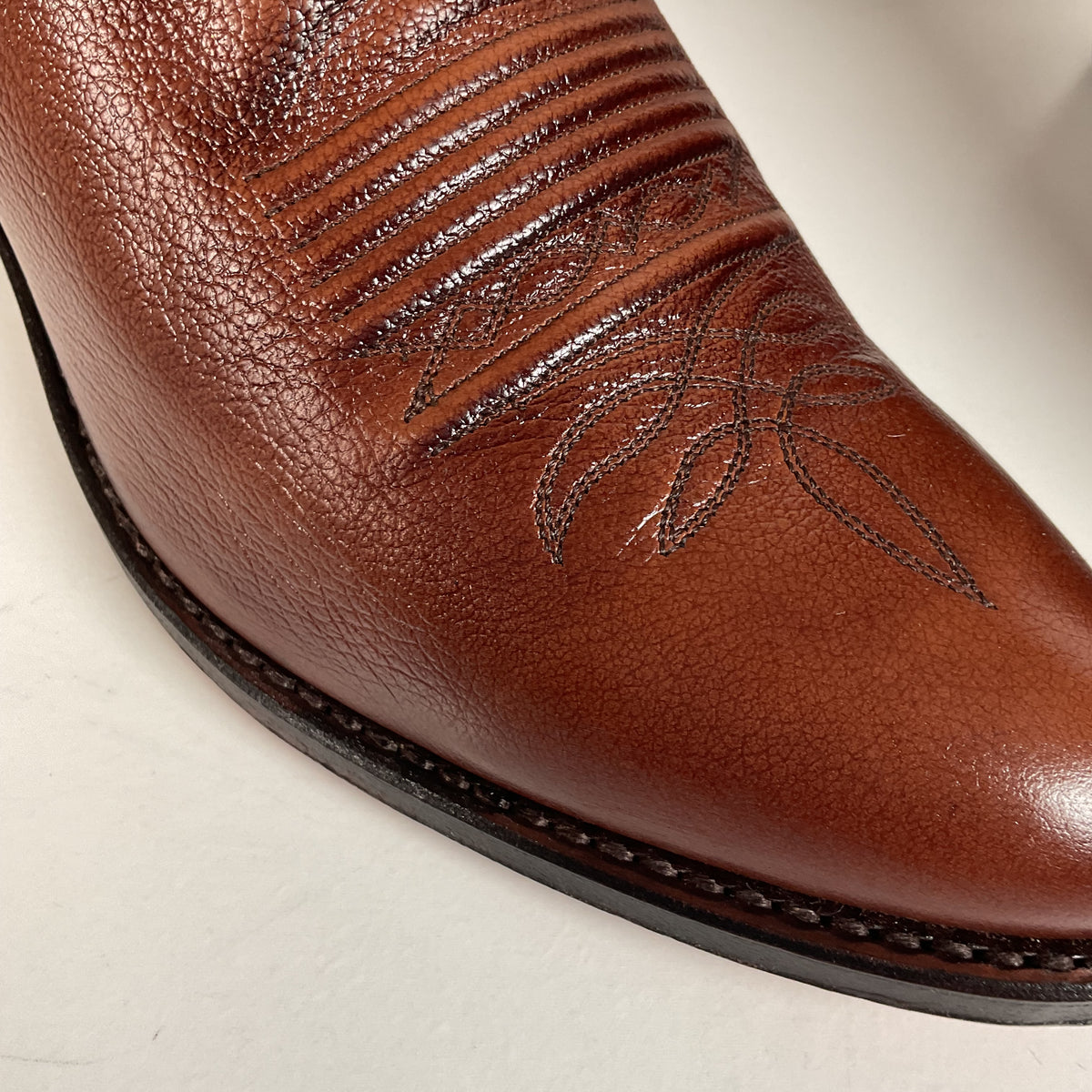 Vintage Dan Post Cowhide Cowboy Boots | USA Made | Men’s 8.5 D