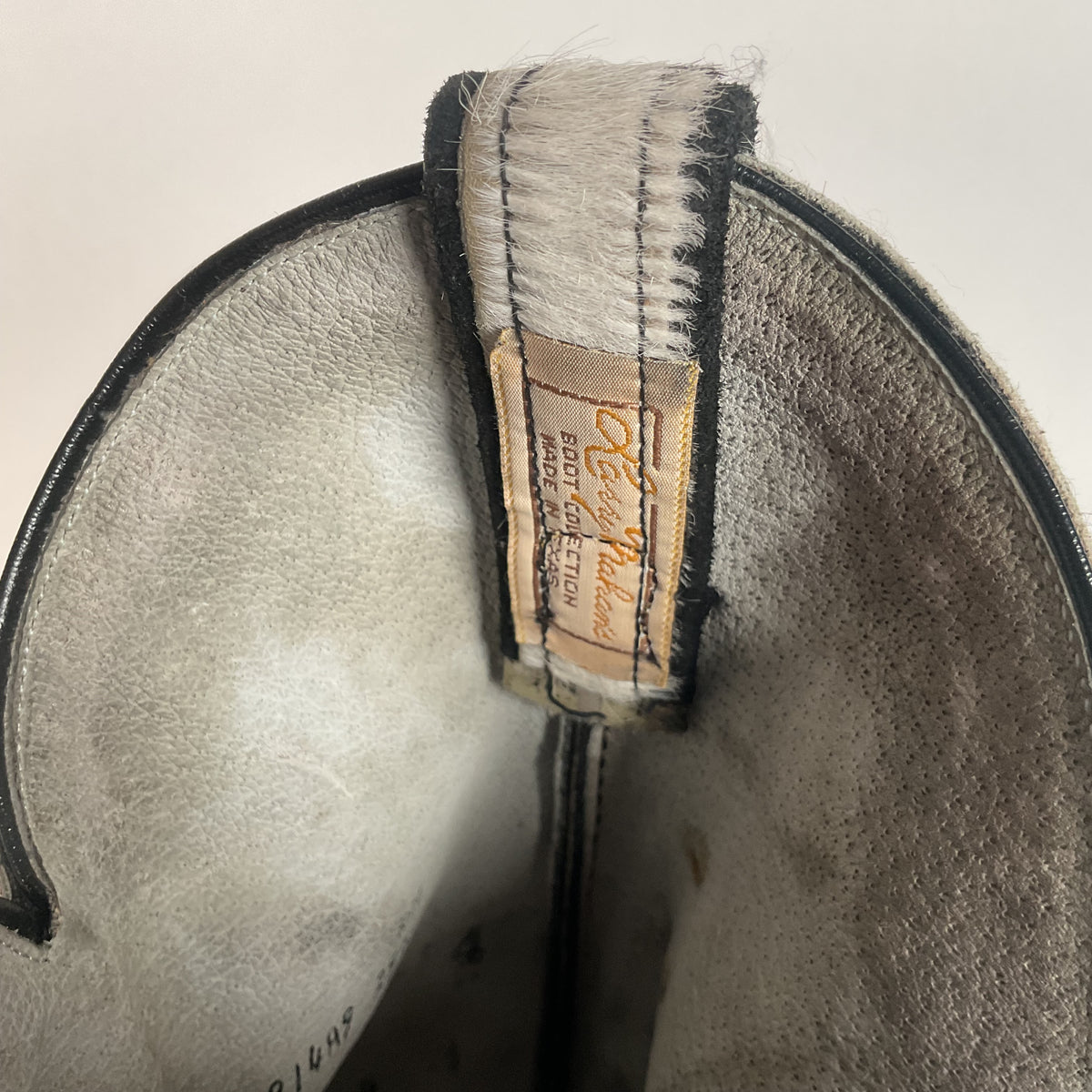 Vintage Larry Mahan Cowboy Boots | Pony Hair on Cowhide | Triad | Men’s 9.5 B