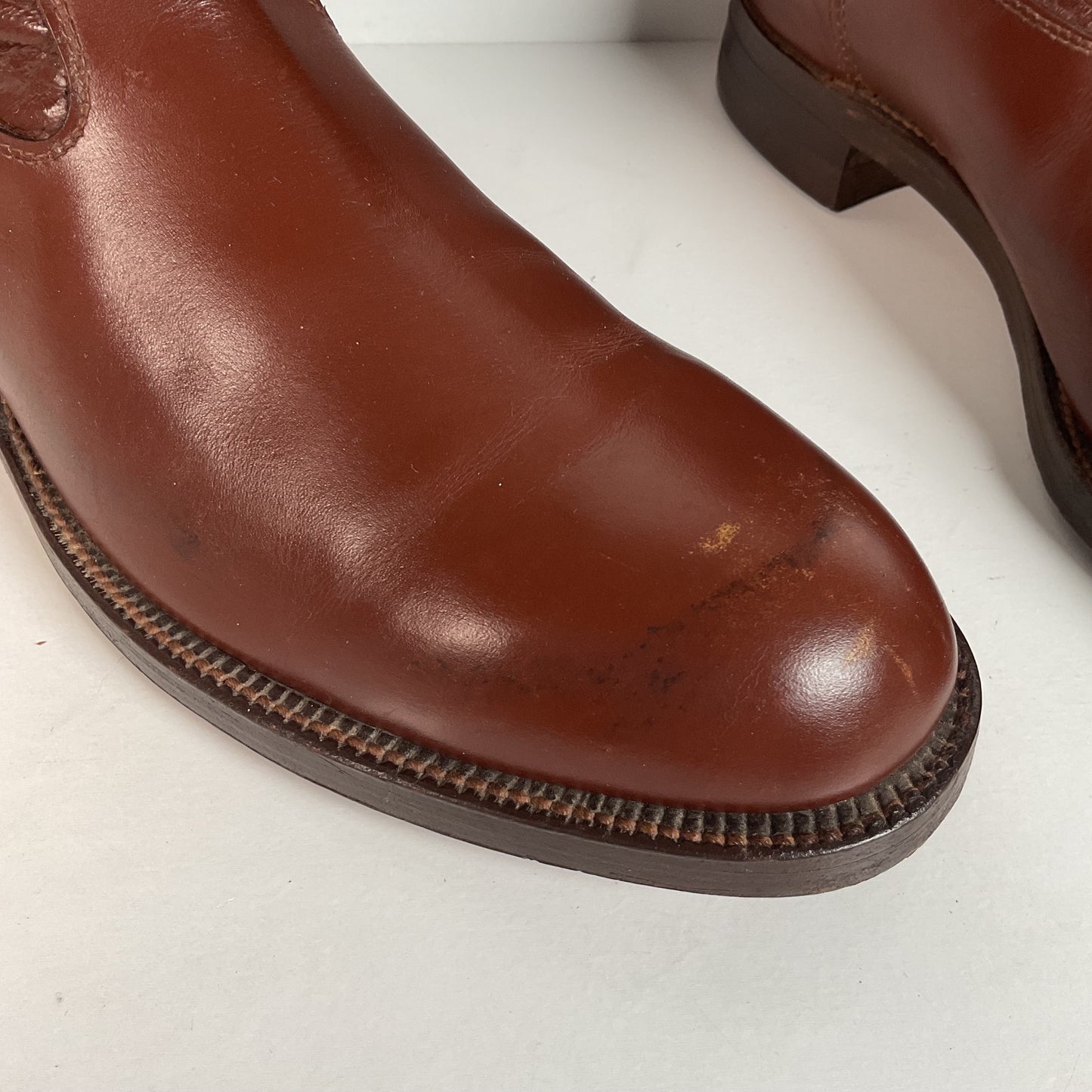 Vintage Jarman Cloth Pull Military Style Boots 11 Narrow 1940s
