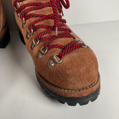 Vintage Milo Mountaineering Boots | USA Made | Rough Out | Men’s 9.5 M