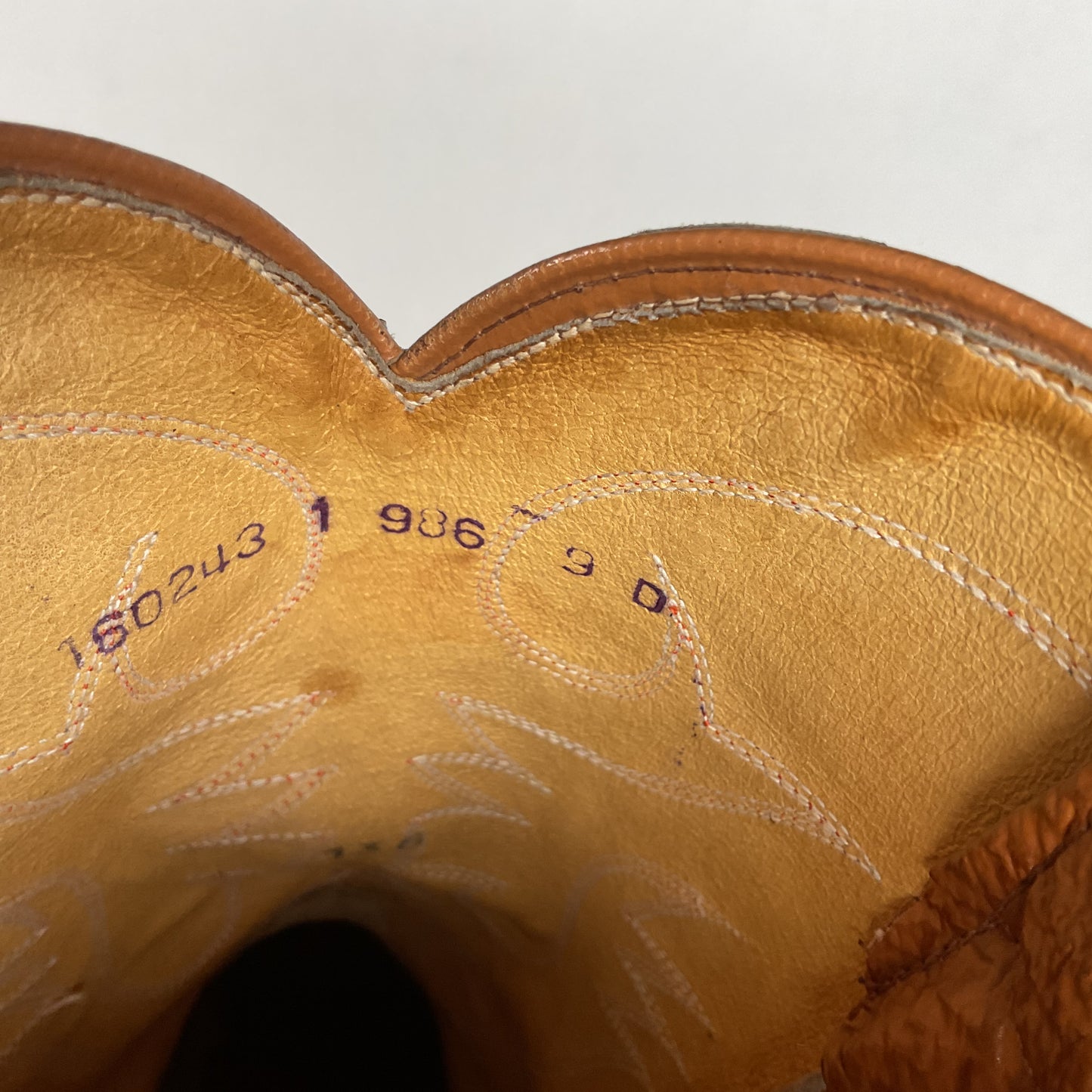 Vintage Shark Skin Cowboy Boots | Exotic | Men’s 9 D