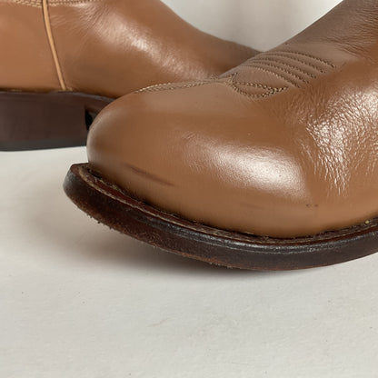 Stewart Fine Handmade Cowboy Boots | Custom | Set of (2) | Deertan | Men’s 9.5