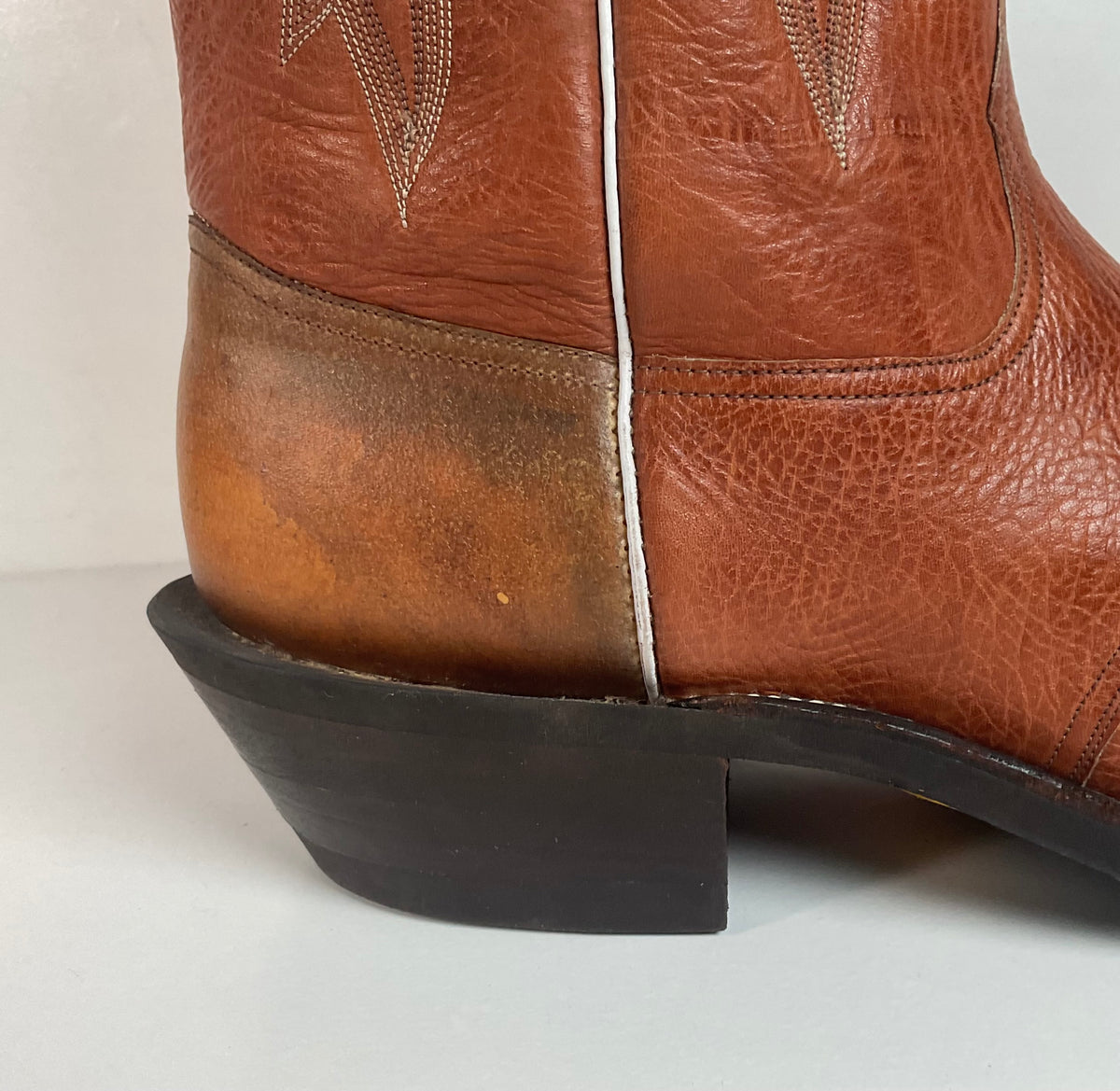 Custom Buckaroo Cowboy Boots | Rough Stock Heel | Tall Top | Men’s 11