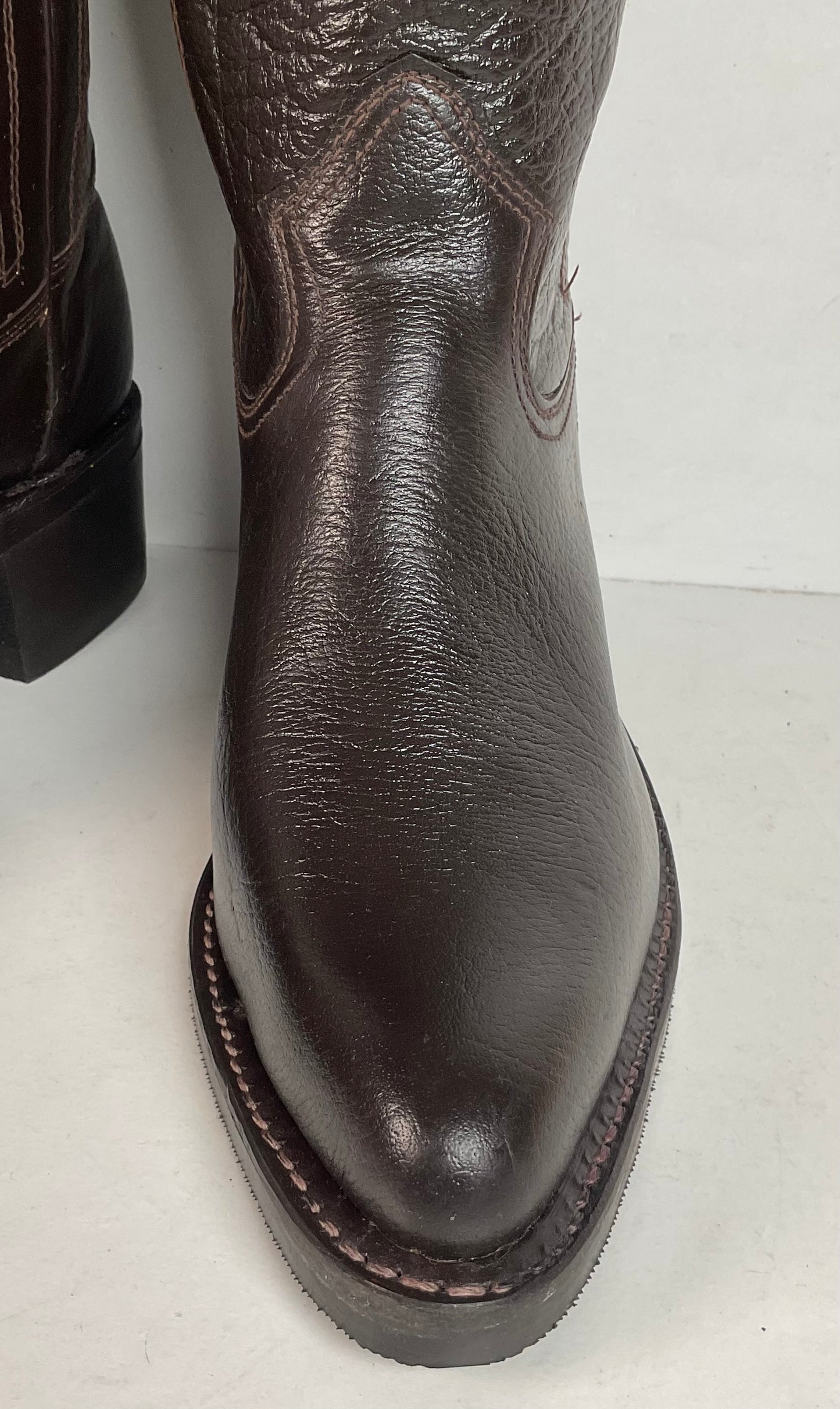 Vintage Texas Water Buffalo Cowboy Boots | USA Made | Exotic | Men’s 8.5 D