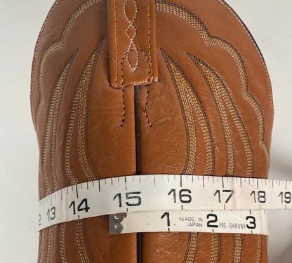 Vintage J. Chisholm Antelope Cowboy Boots | Exotic | USA Made | Men’s 9.5 D