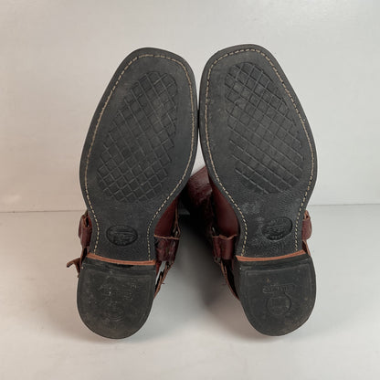 Frye Men’s Belted Harness Boot 11.5 M USA Made Bison Retired