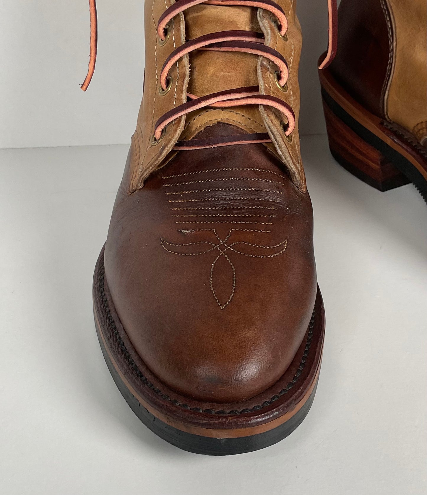Vintage Chippewa Crazy Horse Packer Boots | USA Made | Men’s 9 D