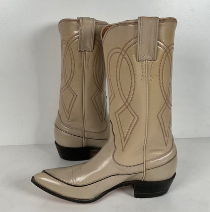 Vintage Justin Algonquin Cowgirl Boots | Old Fort Worth Label | Women’s 5 C
