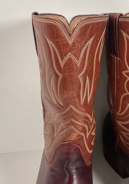 Mr. Boots of Yokota Japan | Bespoke Cowboy Boots | Custom | Men’s 10.5