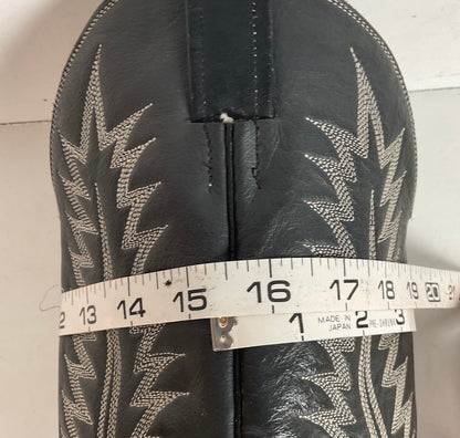 Cowtown Belly Cut Rattlesnake Cowboy Boots 10 D Snakeskin USA Made