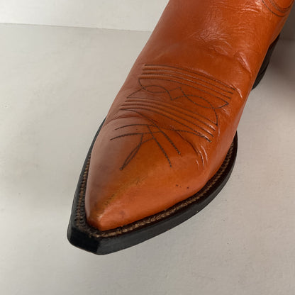 Vintage Tony Lama Cowboy Boots | X Toe | 1950s | Men’s 7.5 D