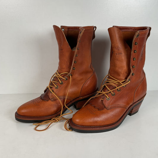 Vintage Chippewa Kiltie Packer Boots | USA Made | Men’s 9 D