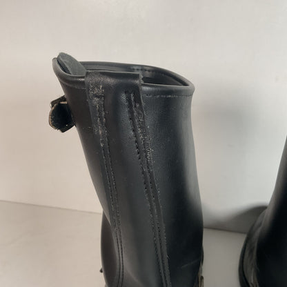 Vintage Brahma Steel Toe Engineer Boots 10.5 USA Made
