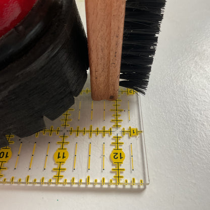 Underground England Lace Up Boots | Safety Toe | Cherry Red Patent | UK 6 | US 8