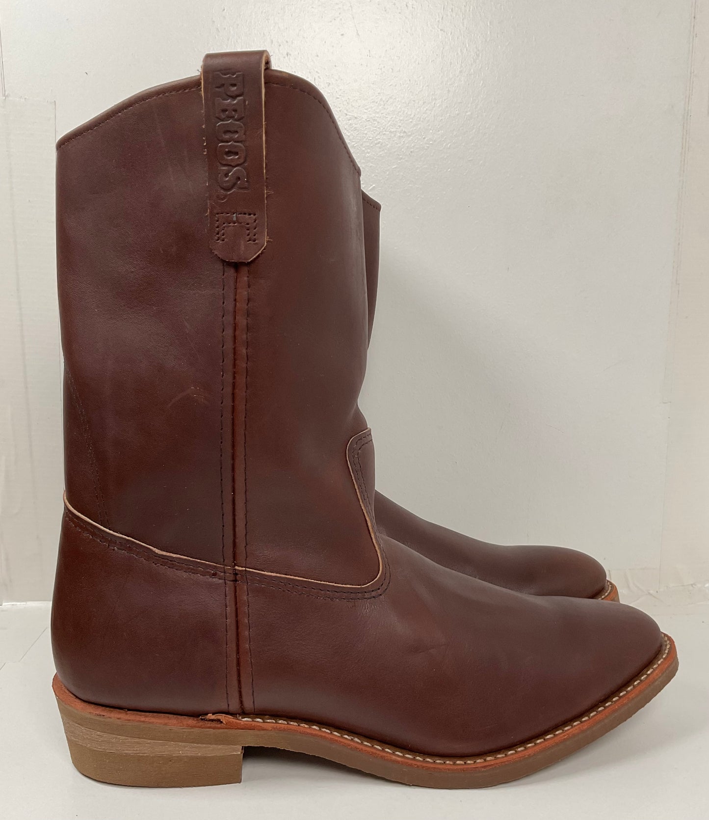 Red Wing Pecos Nailseat Boots 14 D Soft Toe Style 1155