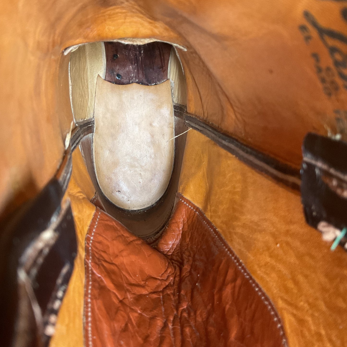 1960s Tony Lama Water Buffalo Cowboy Boots 8.5 D Gold Label Exotic