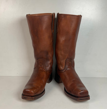 Vintage Sears Chunky Campus Boots 10.5 D USA Made Cutter Toe