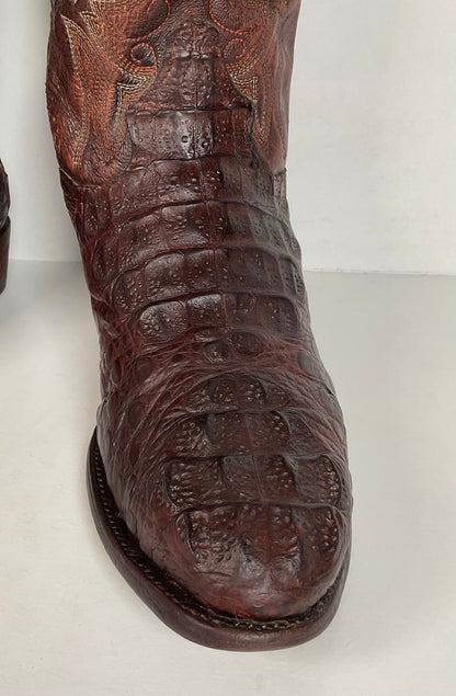 McClintock Hornback Caiman Cowboy Boots | Exotic | Men’s 9 D