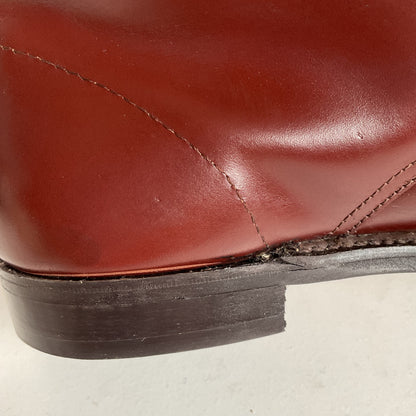 Marlborough England Jodhpur Lace Up Boots | Burgundy Calf | UK 9 | US 10