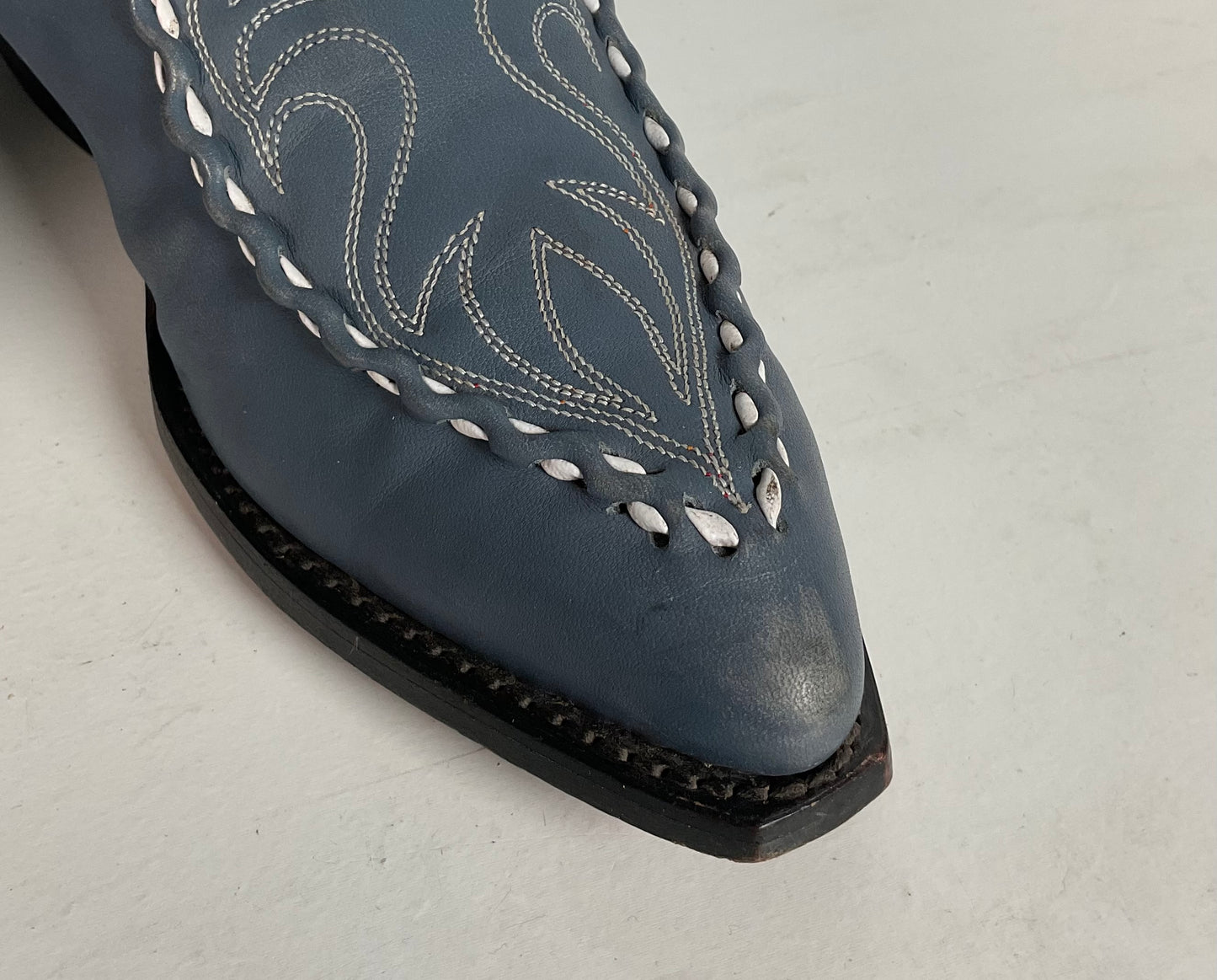 Dan Post Albany Bucklace Cowgirl Boots | Mule Skin | Blue | Women’s 8 M