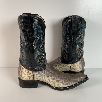 Karung Snakeskin Cowboy Boots | Water Snake | Exotic | Men’s 10.5