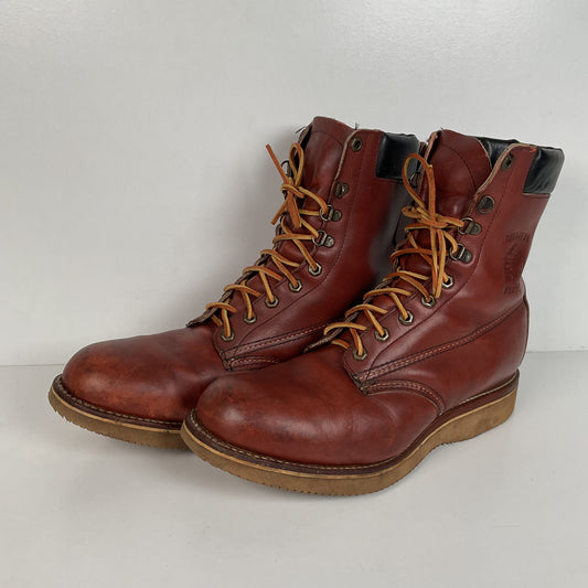 Vintage Chippewa Bird Shooter Boots | USA Made | Crepe | Soft Toe | Men’s 11 D