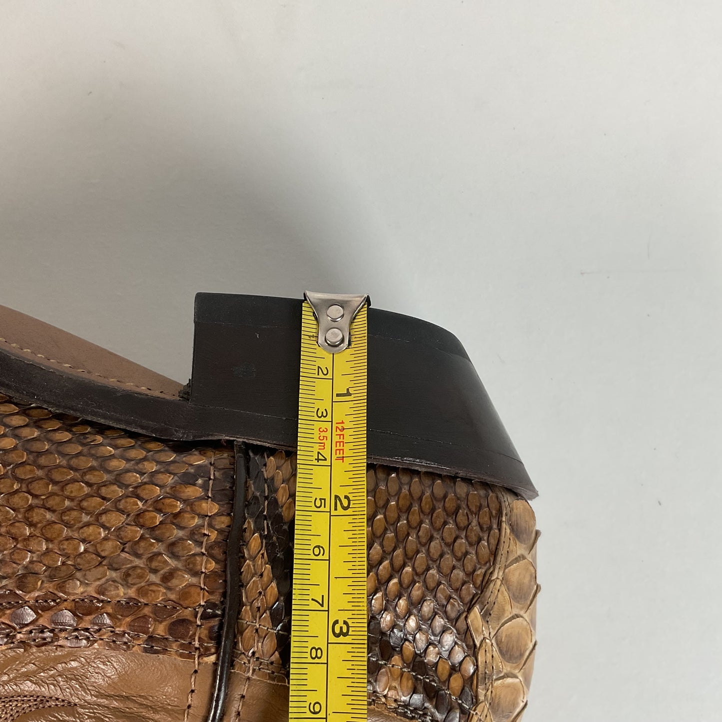 Vintage Laredo Python Snakeskin Cowboy Boots | Back Cut | USA Made | Men’s 10 D