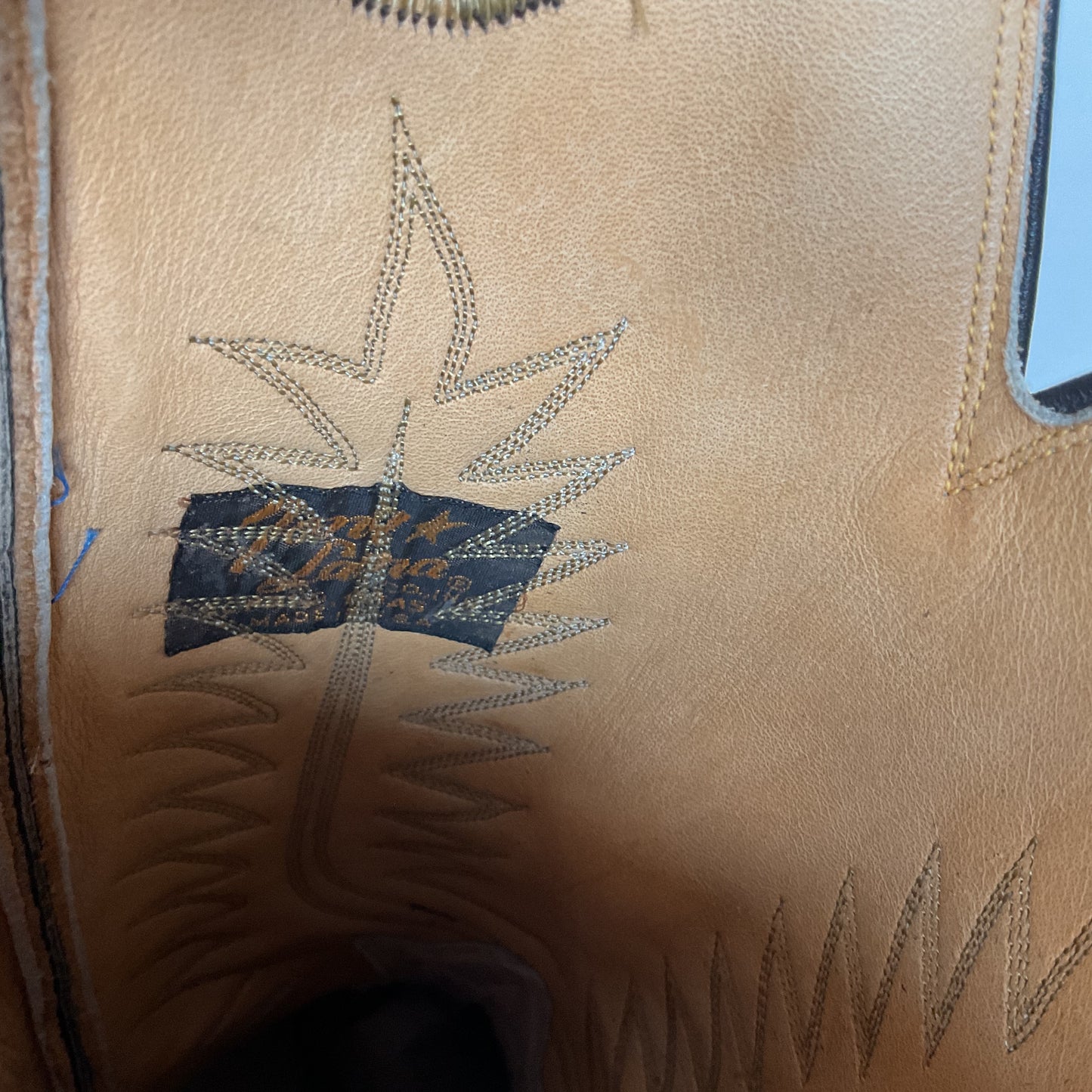 Vintage Tony Lama Caribou Buckaroo Boots | Exotic | Gold Label | Cowboy | 11 E