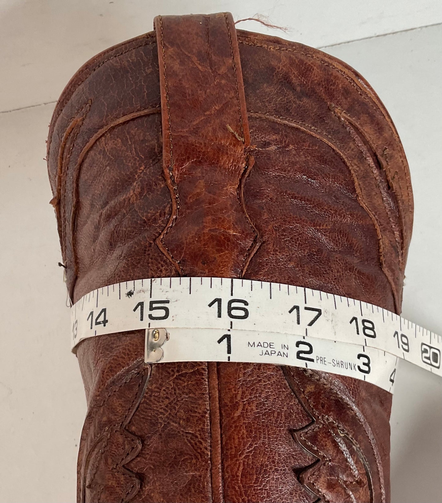 Corral Distressed Leather Thunderbird Cowgirl Boots 8.5 M Overlay Tall